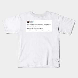 Elon Musk Coca-Cola Tweet Kids T-Shirt